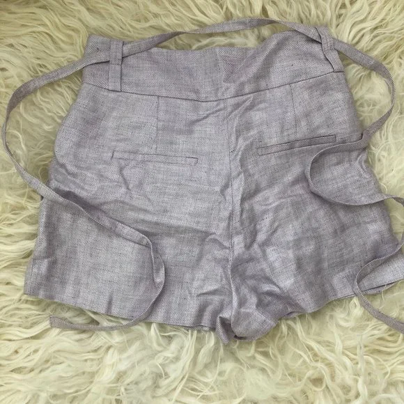 IRO Lafa Paperbag High Waist Shorts